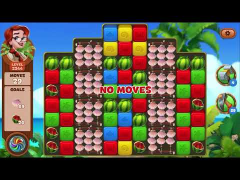 Lost Island Blast Adventure Level 2344 NO BOOSTERS - A S GAMING ✔️