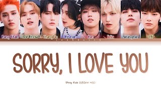 [VOSTFR] STRAY KIDS – 'SORRY, I LOVE YOU' (좋아해서 미안) [Color Coded Lyrics Fr/Rom/Han]