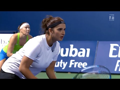 Sania Mirza/Lucie Hradecka vs. Shuko Ayoama/Alexandra Krunic Dubai 2022 QF 💙🆕👌