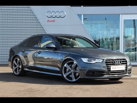CX14JHY-AUDI A6 TDI QUATTRO S LINE BLACK EDITION GREY 2014