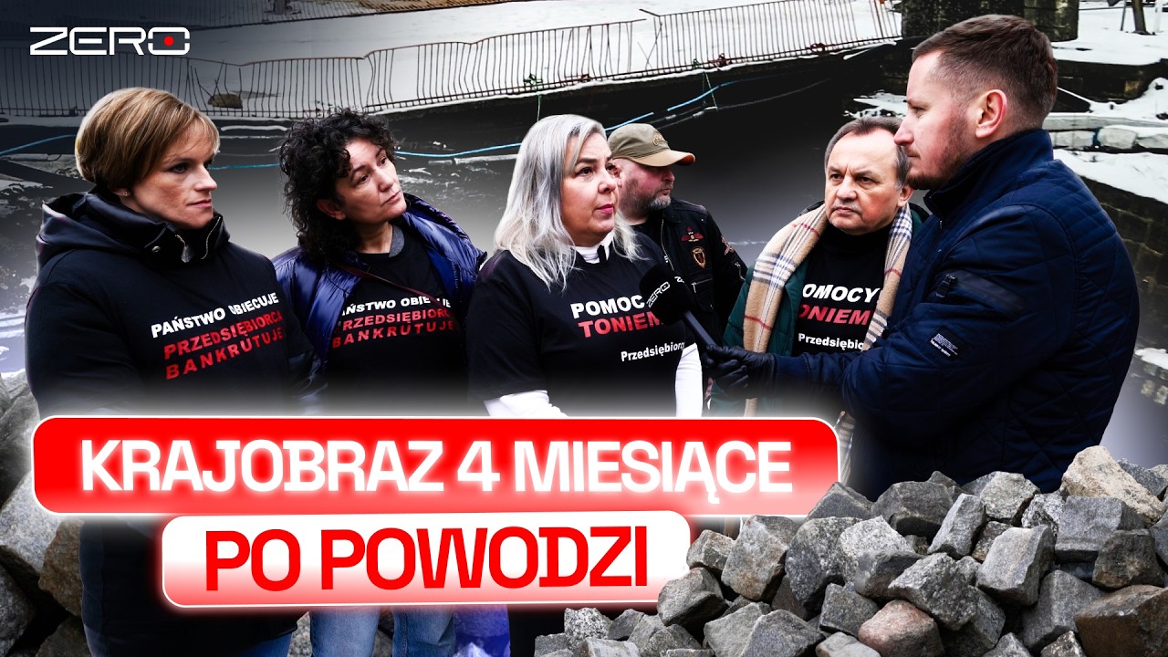 MIESZKAŃCY KŁODZKA WALCZĄ Z PROCEDURAMI. NIE MOGĄ RATOWAĆ SWOICH BIZNESÓW PO POWODZI