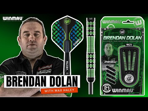 BRENDAN DOLAN PLAYER EDITION WINMAU DARTS REVIEW WITH MAX HALEY