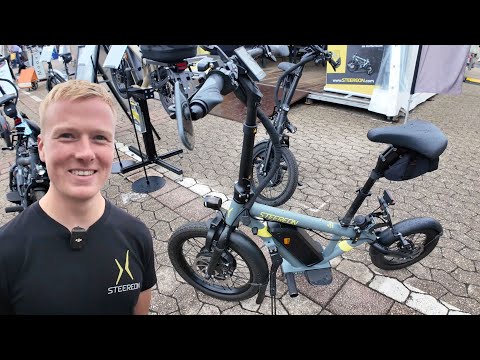 E-Bike oder E-Scooter? Student erfindet geniales Hybrid-Zweirad STEEREON
