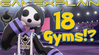 18 Gyms in Pokémon Sword & Shield!? + More Game Informer Details! (No HMs, Autosave, & More!)