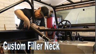 Building a custom filler neck for the fuel cell in my 68 diesel bronco rock crawler. Fabrication 101