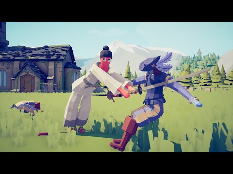 SAMURAI JACK vs 5x UNITS - TABS - Totally Accurate Battle Simulator