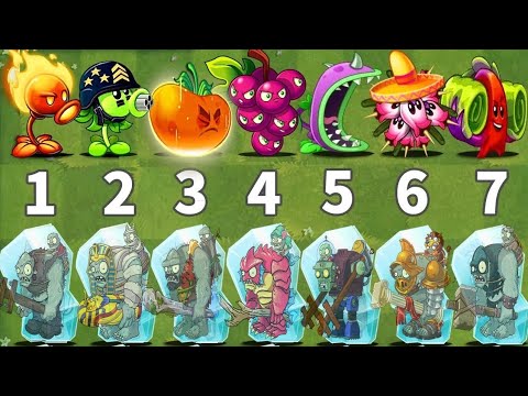 Team Frozen Gargantuar Vs All Plants Power Up - Who Will Win? PvZ 2 Tournament