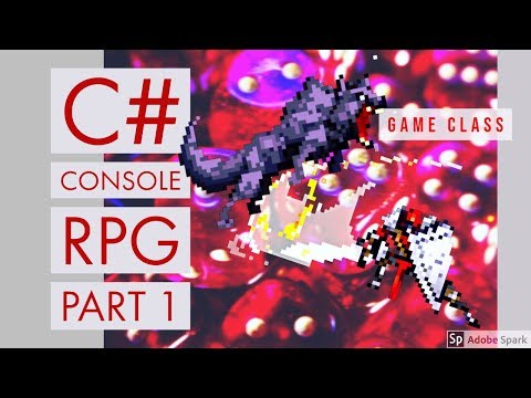 C NET Game Console State RPG 001 Game class