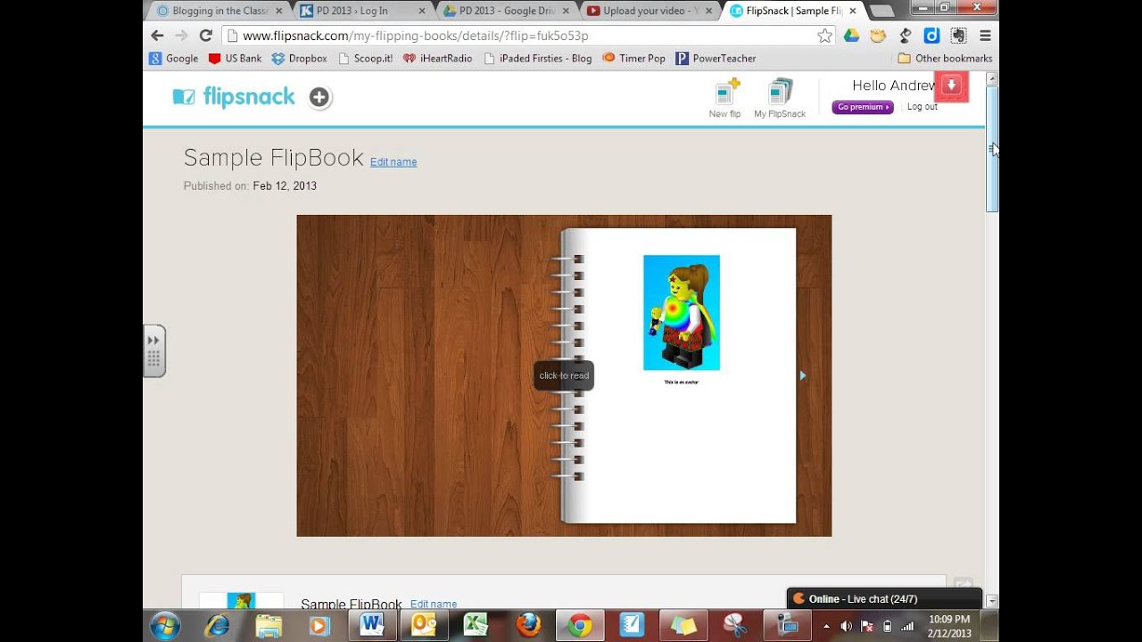 Add Digital Flipbooks to Kidblog with Flipsnack