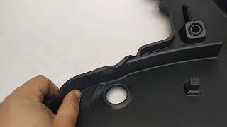 Cowl screen - Assembly with damage Tesla Model Y 1492603-00-B - 1492603-00-B x
