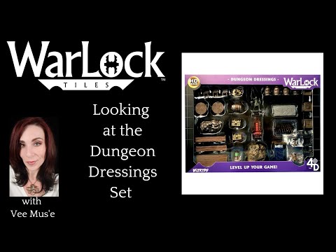 Taking a Closer Look at the Dungeon Dressings Set for Your WarLock™ Tiles