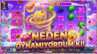 SWEET BONANZA 1000 NEDEN OYNAMIYORDUM Kİ! SLOT OYUNLARI | SLOT İZLE | SLOT BERK