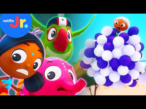 Bina The Brave Learns How To Fly! 🦜 | Deepa & Anoop | Netflix Jr