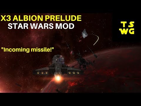 X3AP Star Wars Mod - Destroying imperial Frigates - (Rouge Rebel) #12