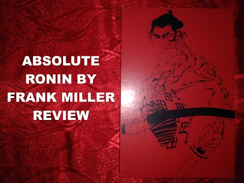 Absolute Ronin by Frank Miller DC Hardcover Review