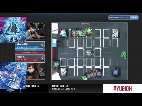 Top 4 YCS Pasadena Jesse Kotton Vs Spright Yu-Gi-Oh! 2022