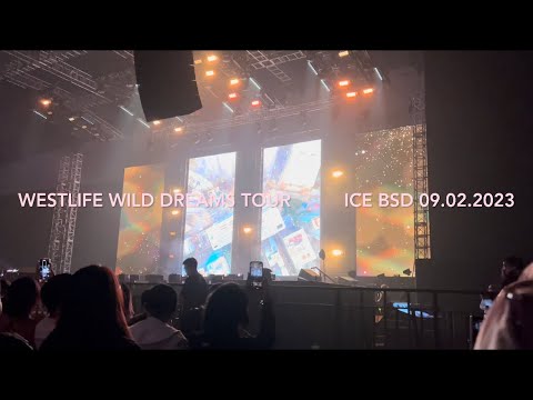 Full concert Westlife Wild Dreams Tour at ICE BSD 09.02.2023