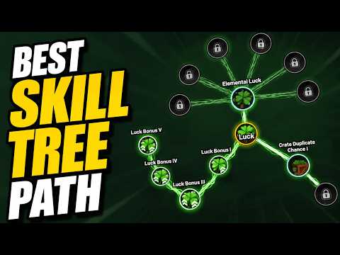 BEST SKILL TREE PATH in UNSCATHED Roblox