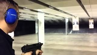 Full auto Tec-9 machine gun Mag dump
