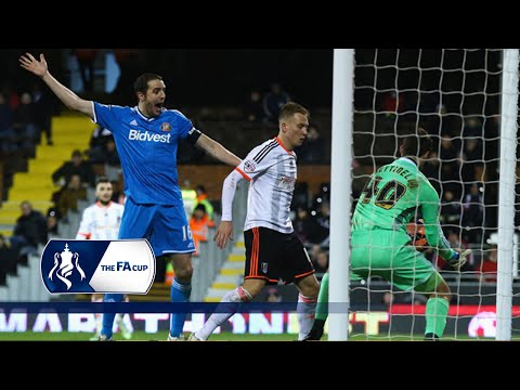 Fulham 1-3 Sunderland (Replay) - 2014/15 FA Cup (R4) | Goals & Highlights