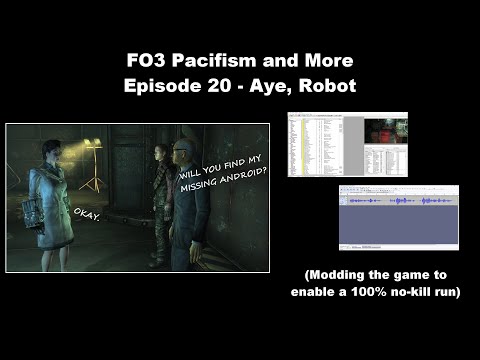 FO3 100% No-Kill Mod Part 20 - Aye, Robot