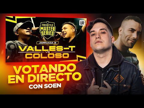 UN VALLES T IMPOLUTO VS EL REY MÉTRICO - VOTANDO VALLEST VS COLOSO - FMS COLOMBIA J02