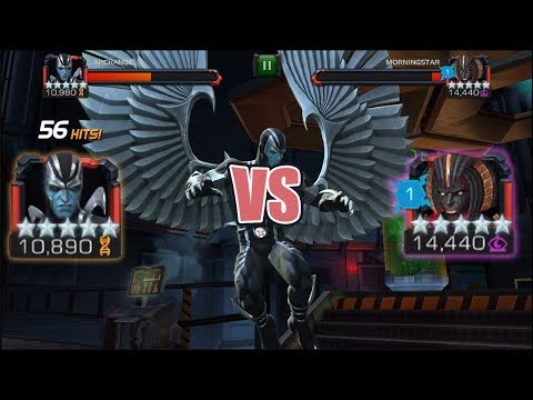 5 STAR RANK 4 ARCHANGEL VS MASTER MODE MORNINGSTAR! (Marvel Contest Of Champions)