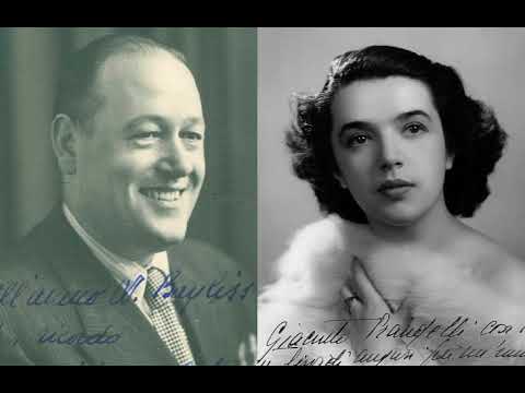 Pagliacci: Duetto Nedda/Silvio - Carla Gavazzi, Marcello Rossi, cond. Alfredo Simonetto (1951)