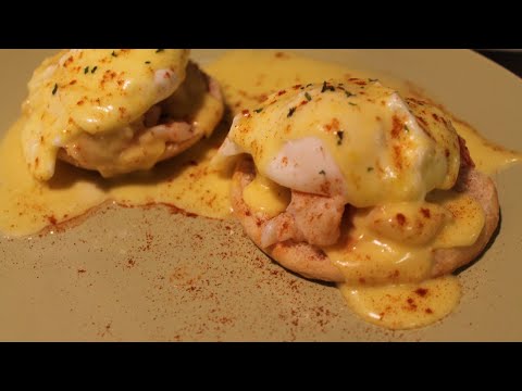 Classic EASY eggs Benedict recipe - lobster Benedict - with EASY fool proof hollandaise sauce!!!