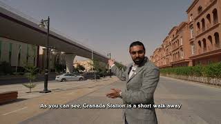 Inside Flow Granada Compound in Riyadh | Full Property Tour with Leasing Agent Mohsen
