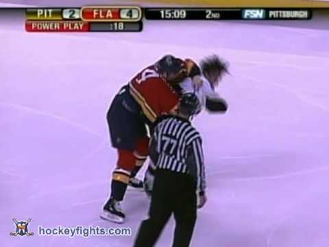 Max Talbot vs Jay Bouwmeester