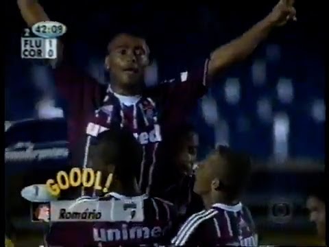 Romário e Carlos Alberto (Fluminense) vs Corinthians - Campeonato Brasileiro 2003