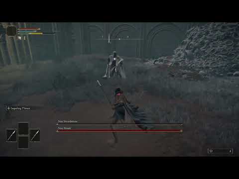 Elden Ring Nox Swordstress and Nox Monk RL1 NG+7 No Talismans Buffs Aux Flawless