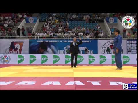 Judo 2014 Grand Prix Ulaanbaatar: Okruashvili (GEO) - Shichinohe (JPN) [+100kg] final