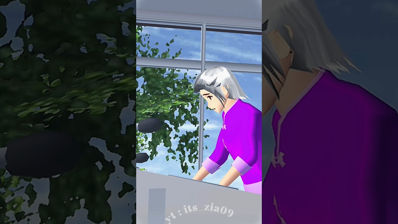 neneknya geulis pisan uyy😹🤍 || ib + sound : @itsnelfa🌷🧸 ||  #sakuraschoolsimulator#sakubers#dramasss