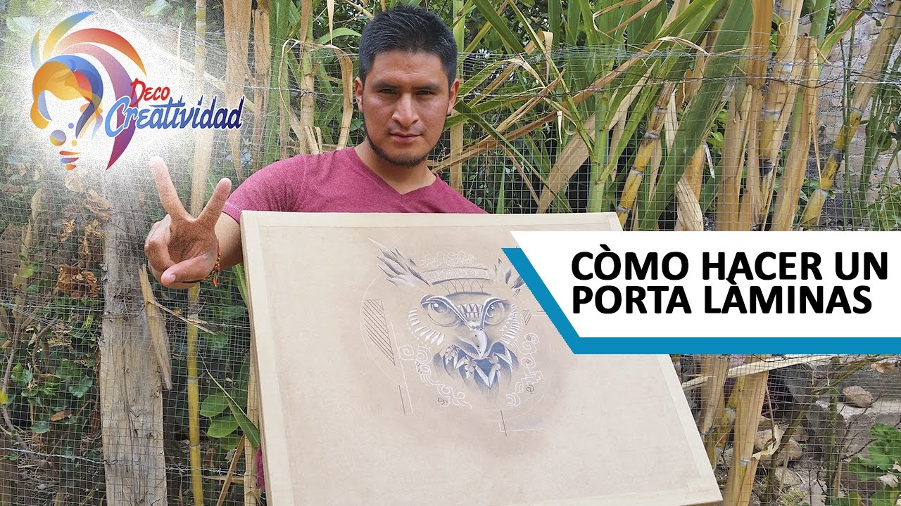 Cómo Hacer un Porta Laminas para Arquitectos - Porta Planos de Ingeniería