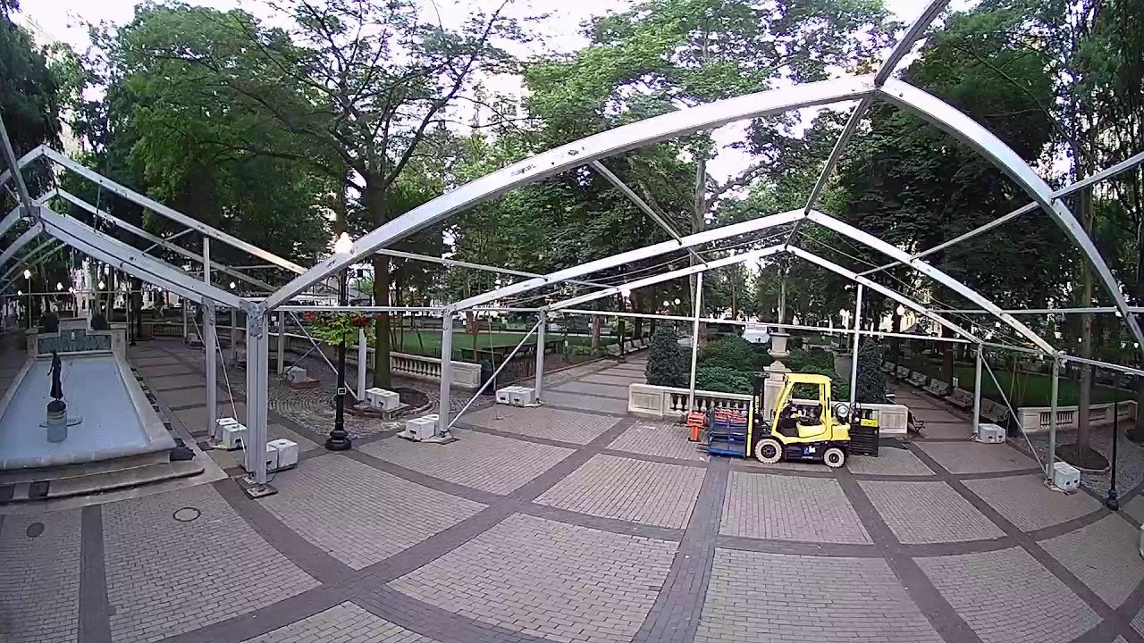 Live webcam view of Rittenhouse Square Panoramic View