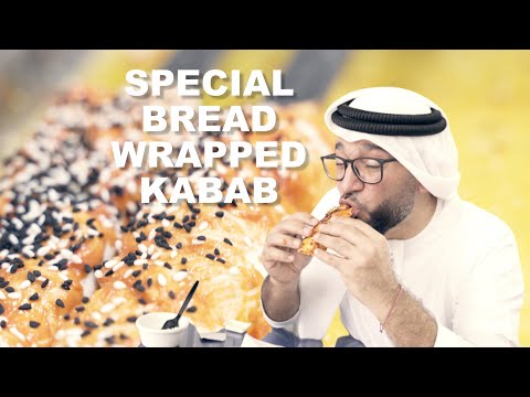 WORLD FIRST Wrapped Grilled Kabab Sandwich | Best Food In Dubai | Dostan Kabab