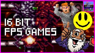 16 Bit FPS Games #gaming #retrogaming #doom