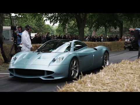 $7.5 Million Pagani Huayra CODALUNGA Sound & Speed | Goodwood FOS 2022!!