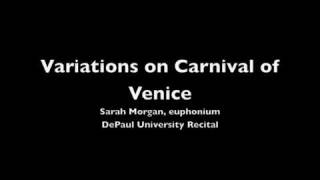 Carnival of Venice - Sarah Morgan