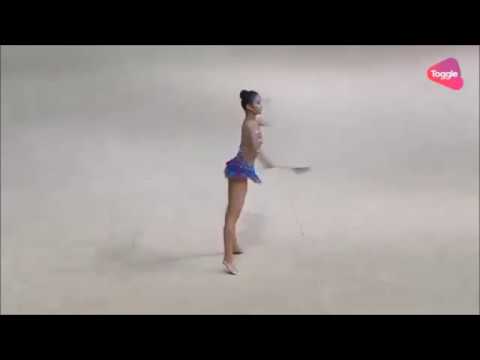Koi Sie Yan (Malaysia) - Clubs Individual All Around Rhythmic Gymnastics | Sea Games 2017