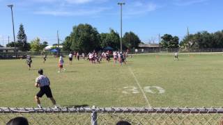 preview picture of video 'Ormond Beach at Cocoa Tigers Jr Midget Football - 8/30/14'