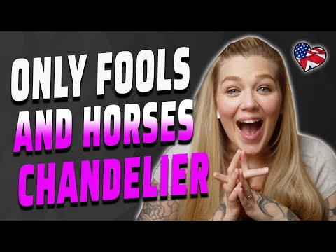 ONLY FOOLS AND HORSES CHANDELIER | AMERICAN REACTS | AMANDA RAE