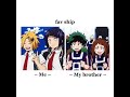 Fav Characters In Mha Mha Edit Myheroacademia