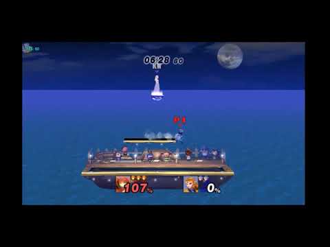 Project M - Princess Hyrule (Zelda) vs. Dolphin (Samus)