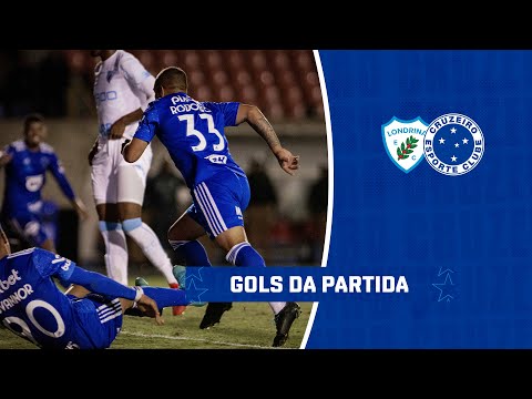 ⚽ GOLS | LONDRINA 1 X 2 CRUZEIRO - RODOLFO MARCOU O GOL DA VIRADA!
