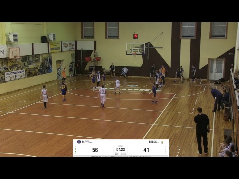 BBBL boys U13 Raholan Pyrkiva 2006 vs  Belostenniy BS 2006