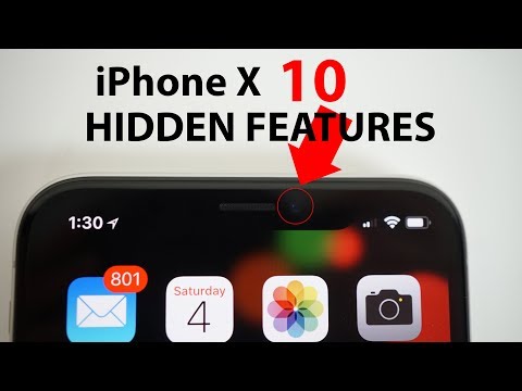iPhone X - 10 HIDDEN FEATURES!