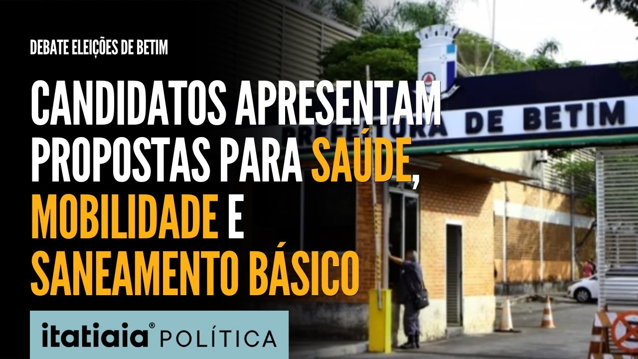 ELEIÇÃO EM BETIM: CANDIDATOS APRESENTAM PROPOSTAS PARA SAÚDE, MOBILIDADE E SANEAMENTO BÁSICO